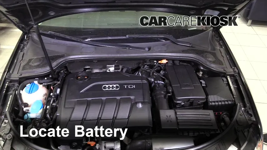 2011 Audi A3 TDI 2.0L 4 Cyl. Turbo Diesel Batería Encendido de puente